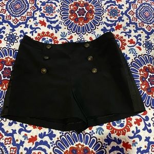 Black Tuxedo Shorts